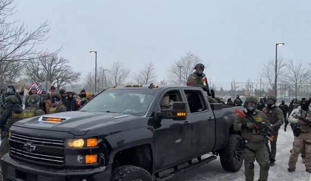 ICE Agents Commandeer Truck, Arrest Driver For Blocking Entryway to Federal Building (VIDEO)