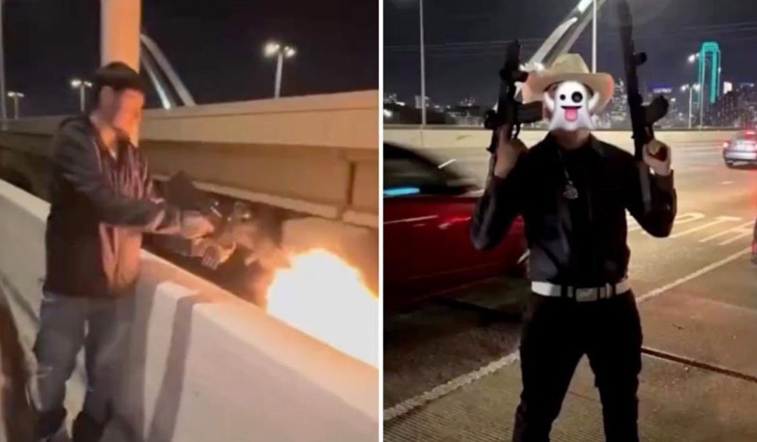 SHOCK VIDEO: Illegal Aliens Arrested After Opening Fire on Texas Freeway