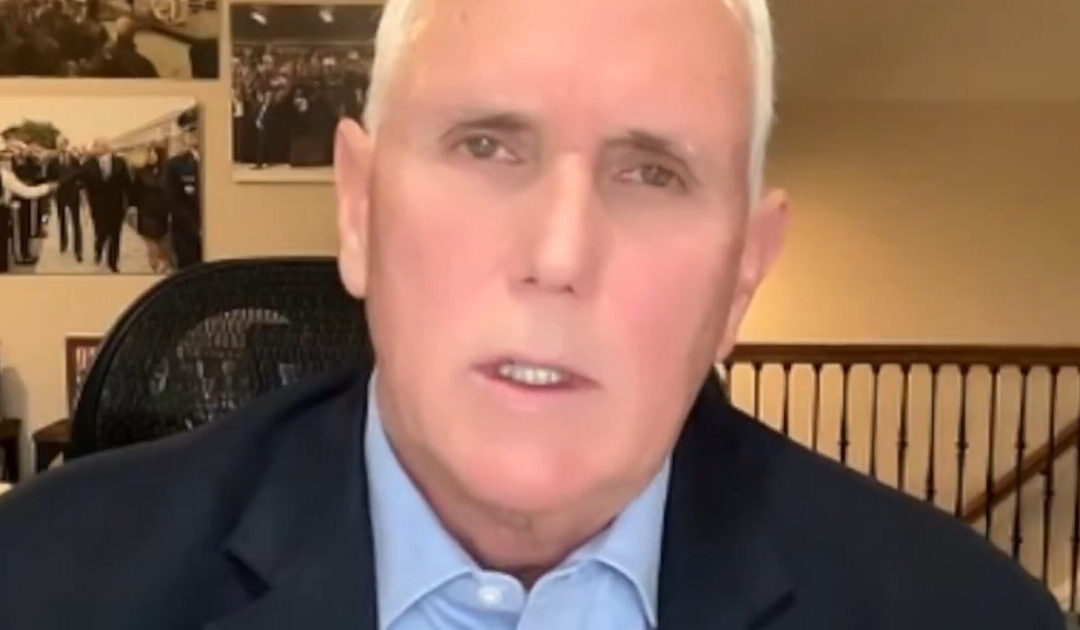 Dirty Turncoat Mike Pence Says He Hates Many Trump’s of Policies — Urges Supreme Court to Strike Down Tariffs (VIDEO)