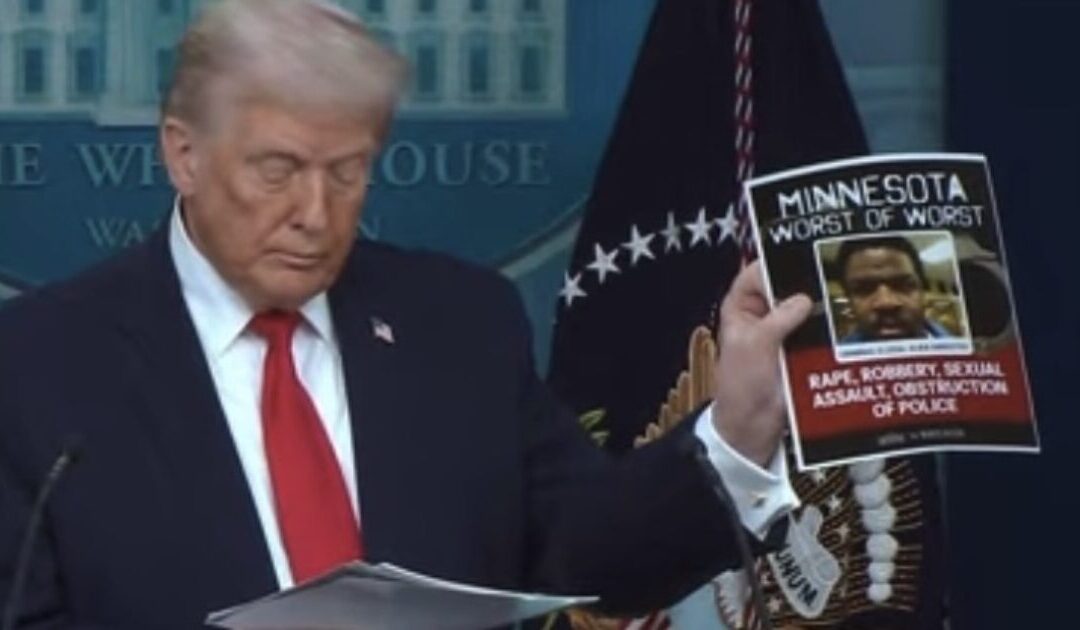 Trump SLAMS “Loser Lightweight” Don Lemon and “Paid Agitators” Over Minneapolis Church Raid While Showing Mugshots of Violent Criminals
