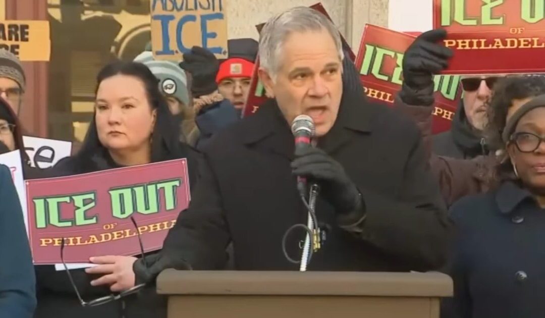 “We Will Find You”: Democrat Philadelphia District Attorney Larry Krasner Vows to Hunt Down ICE Agents for Decades Like Nazis Were Hunted