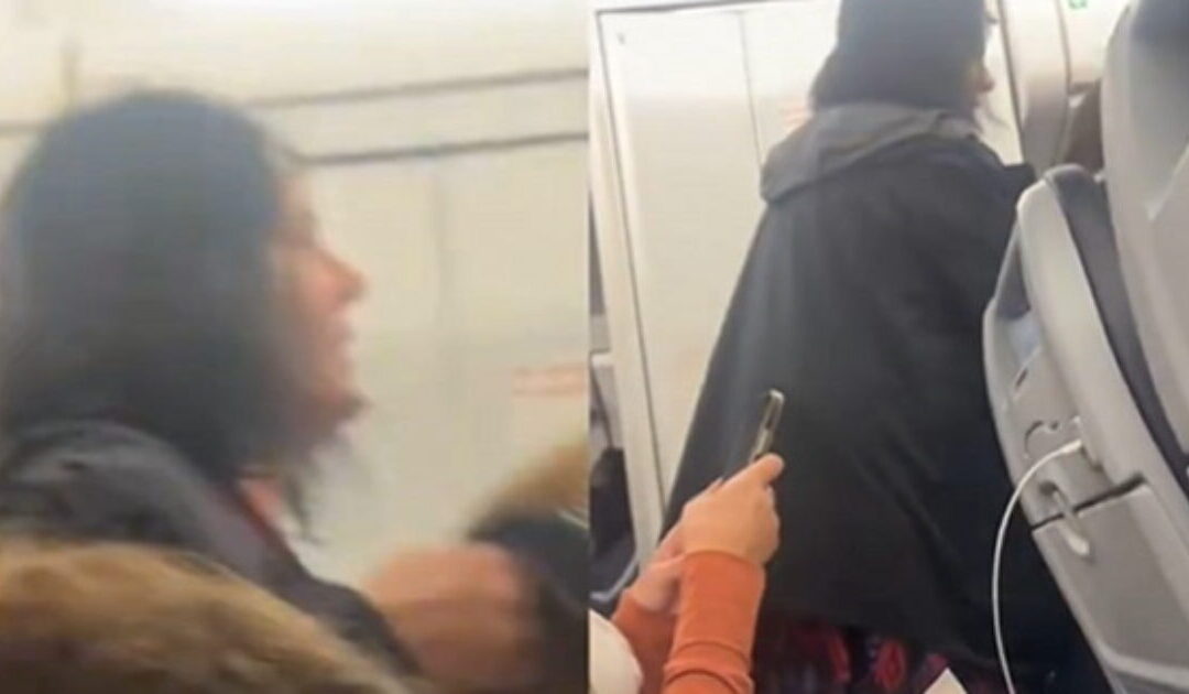 Passengers Applaud When Left Wing Woman is Ejected From Flight After Crazy Political Rants (VIDEO)