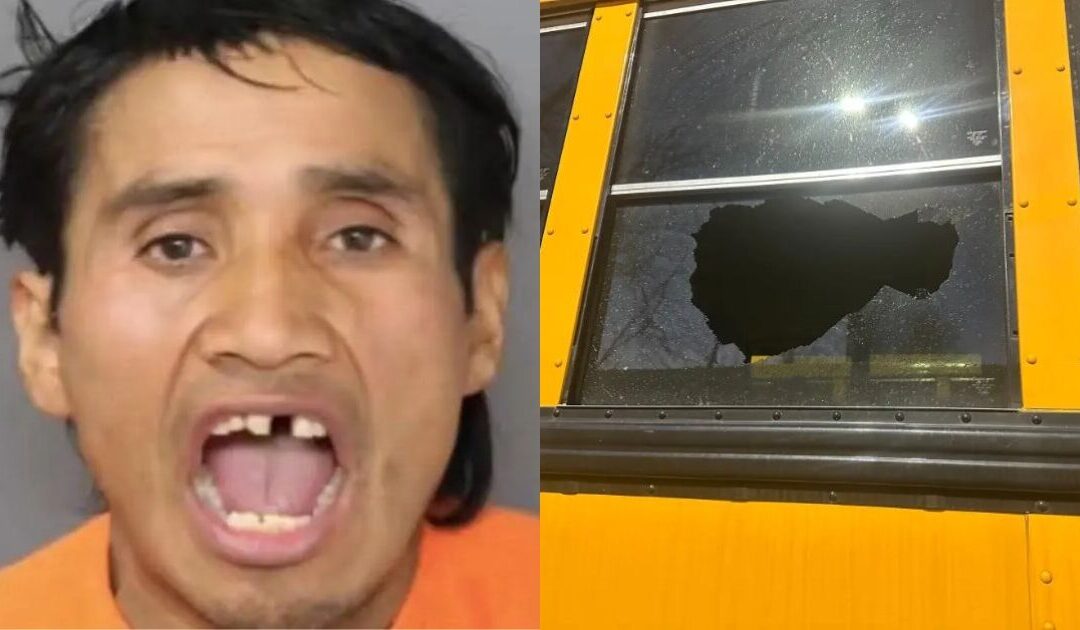 Mexican Illegal Alien with Lengthy Rap Sheet Arrested for Hurling Rock at School Bus, Fracturing 8-Year-Old Girl’s Skull in New Jersey