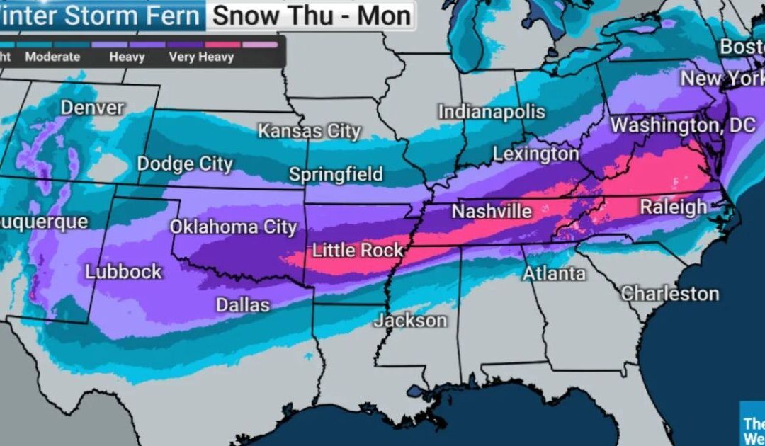 Over 700,000 People Are Already Without Power as Heavy Snow and ICE Slams the US, 24 States Declare Emergencies