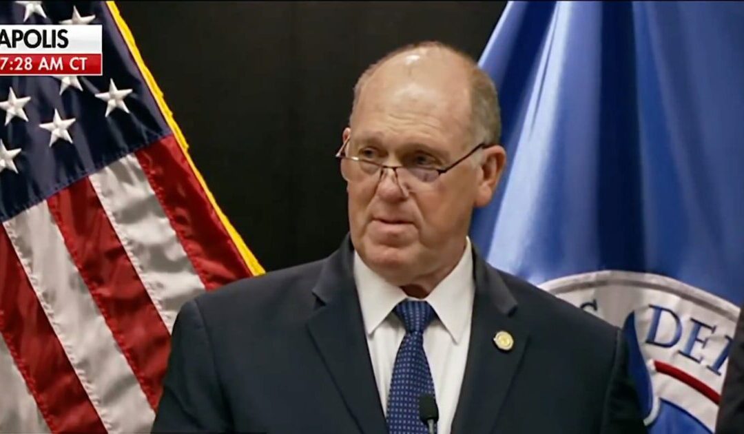 Homan Promises ‘Justice is Coming’ to Those Funding and Organizing Interference with ICE Operations in Minneapolis