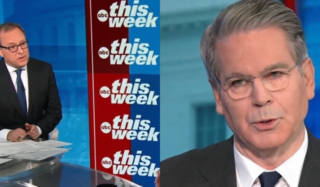 (VIDEO) Treasury Secretary Scott Bessent Slams Tim Walz for Inciting Violence to Cover Up the Fraud in MN, SMOKES ABC Host’s Defense of Gun-Wielding Leftist – “I’ve been to a Protest. Guess What, I Didn’t Bring a Gun.”