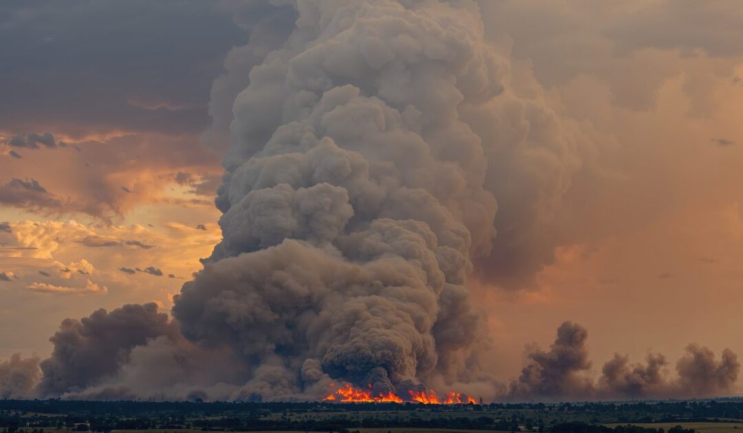 Massive Wildfires Ravage Western Oklahoma, Evacuations Issued