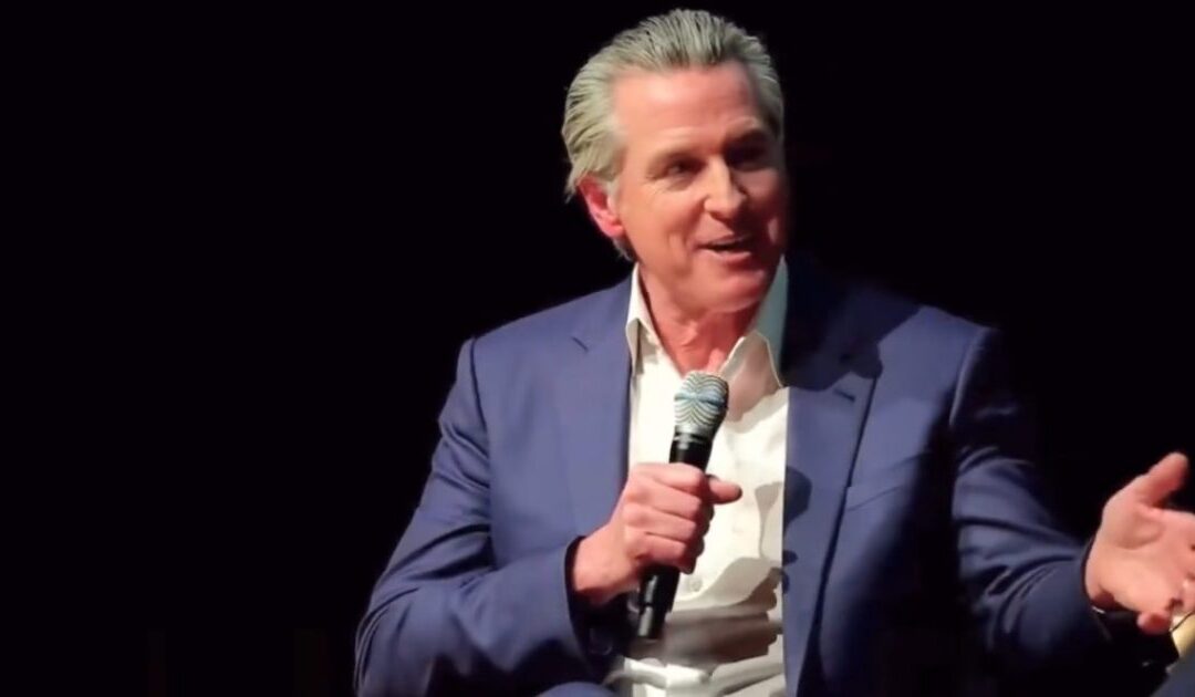 Newsom Lashes Out with F-Bomb After Getting Roasted For Telling Black Crowd He Can Relate to Them Because He “Can’t Read”