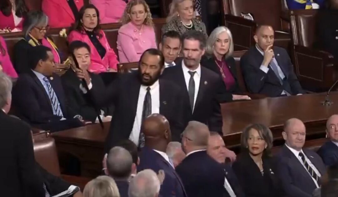 BREAKING: Democrat Al Green BOOTED From the State of the Union After Heckling President Trump During Speech (VIDEO)