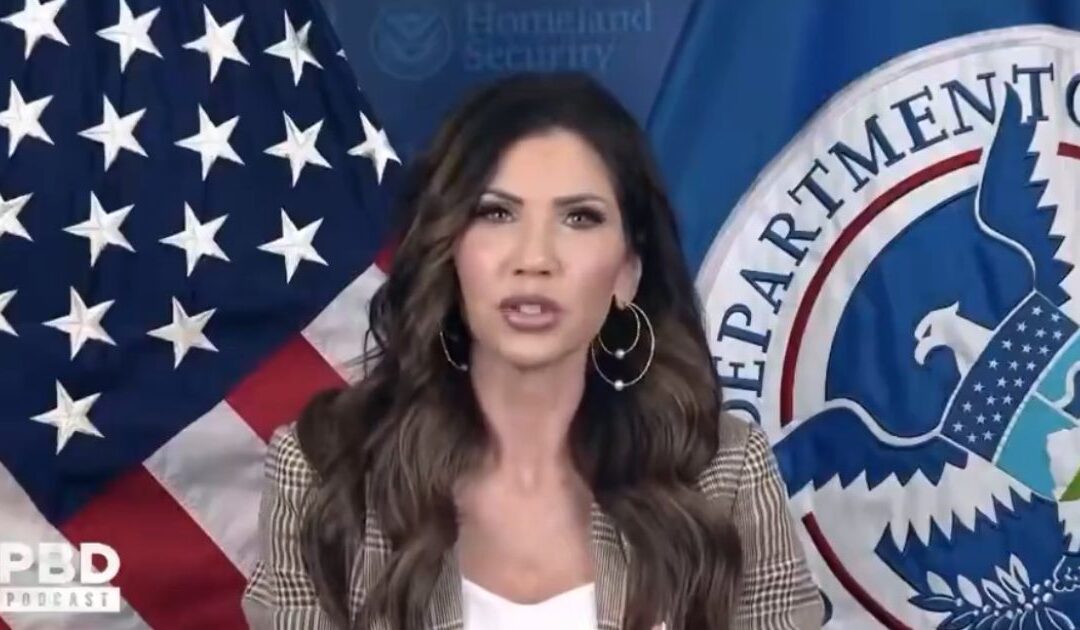 Kristi Noem Reveals ‘Deep State’ DHS Staffer Installed Spyware on Her Phone and Laptop to Spy on Her (VIDEO)