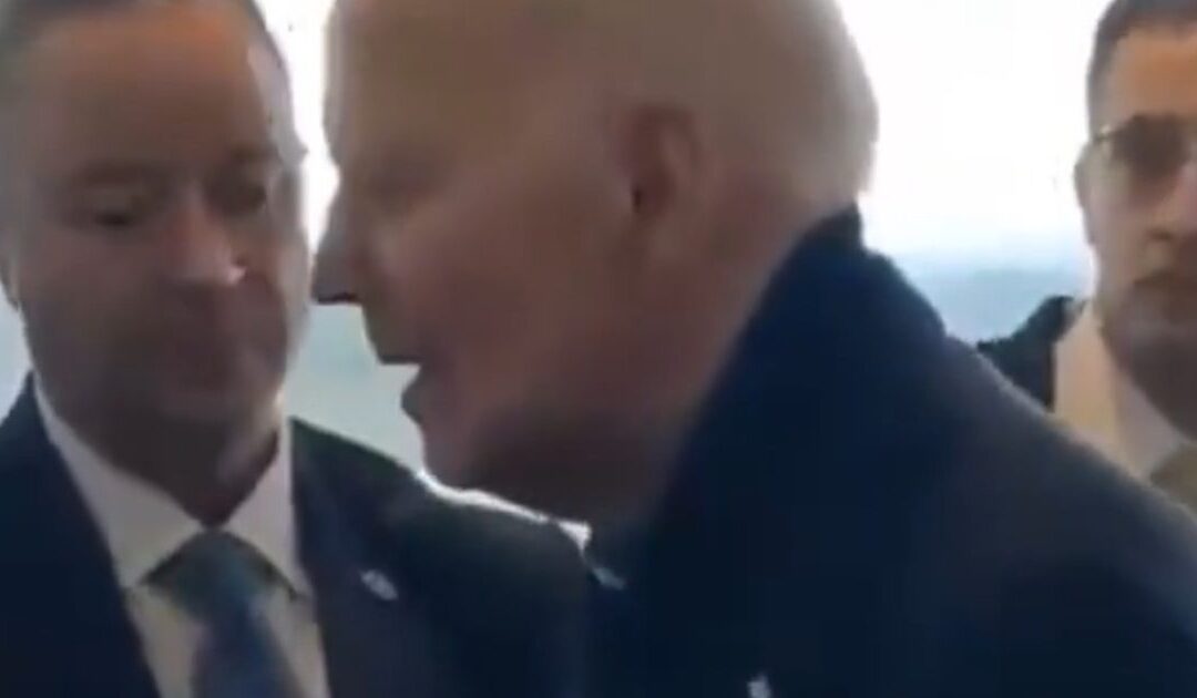 Joe Biden Steps Off Plane in South Carolina, Takes Disabled Woman’s Phone, Blankly Stares Until Aide Steps In (VIDEO)