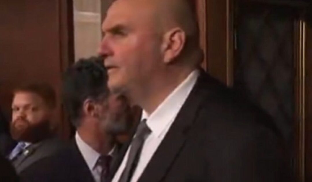 RESPECT: Democrat Senator John Fetterman Showed up for the SOTU – Wearing A SUIT! (VIDEO)