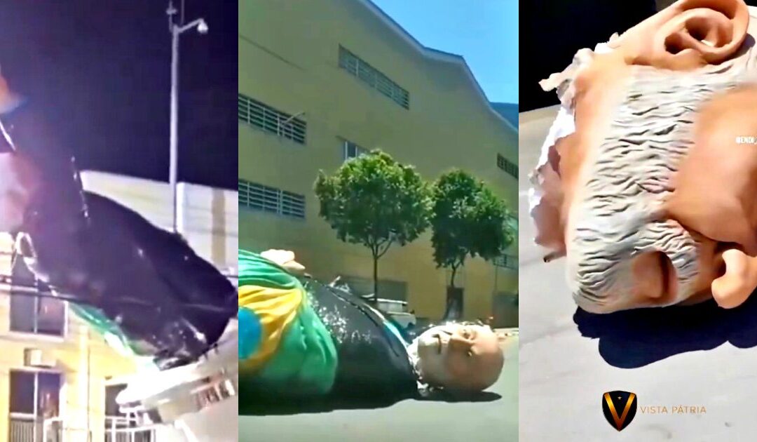 PRIDE AND FALL: Brazil’s Lula Investigated by Electoral Court After Blatantly Illegal Tribute in Rio’s Carnival – His Statue Collapses, Is Dragged and Goes Viral (VIDEOS)