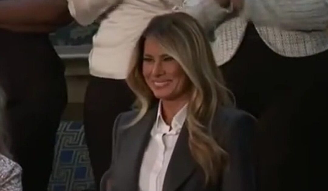 Crowd Roars for First Lady Melania Trump as She Enters Chamber for 2026 SOTU (VIDEO)