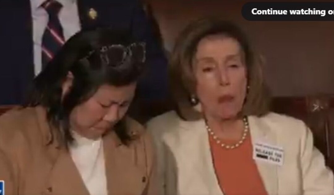 Pelosi Loses It – Starts Chomping Her Dentures After Trump Calls Her Out for Insider Trading (VIDEO)