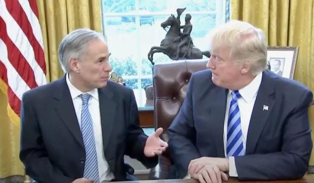 Trump Endorses Texas Gov. Greg Abbott for Re-Election – ‘HE WILL NEVER LET YOU DOWN!’