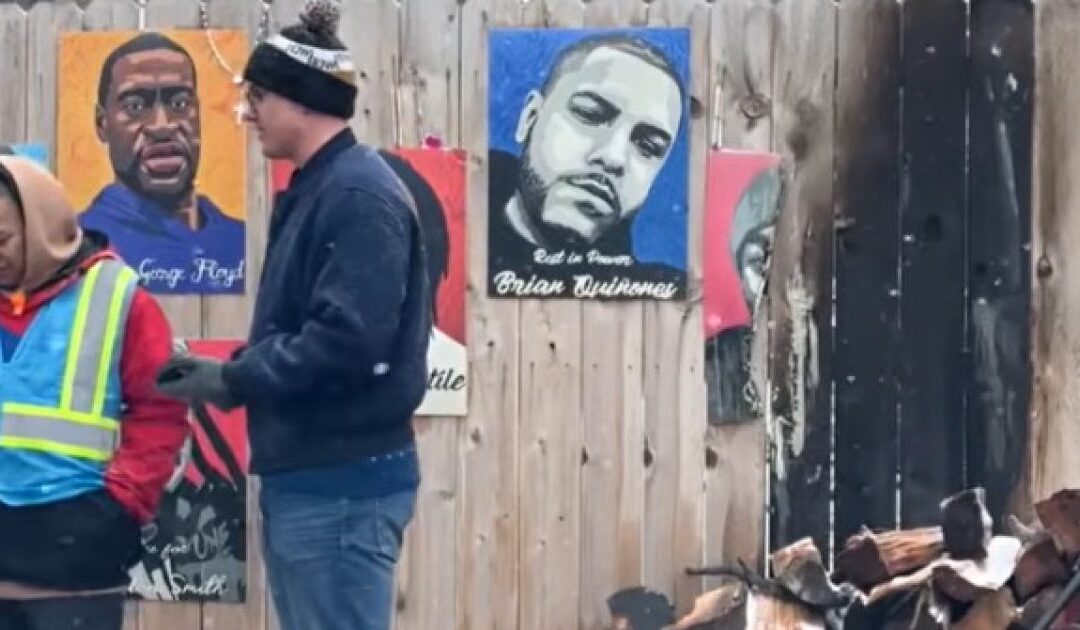 SO PROPERTY MATTERS NOW? Leftists Upset That Someone Torched the Renee Good Memorial in Minneapolis (VIDEO)