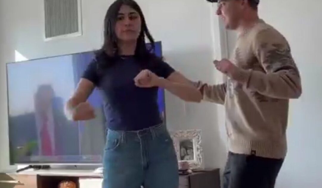 Viral Video: Iranian Woman Who Fled Iran Does YMCA Dance to Celebrate President Trump Toppling Evil Islamist Regime