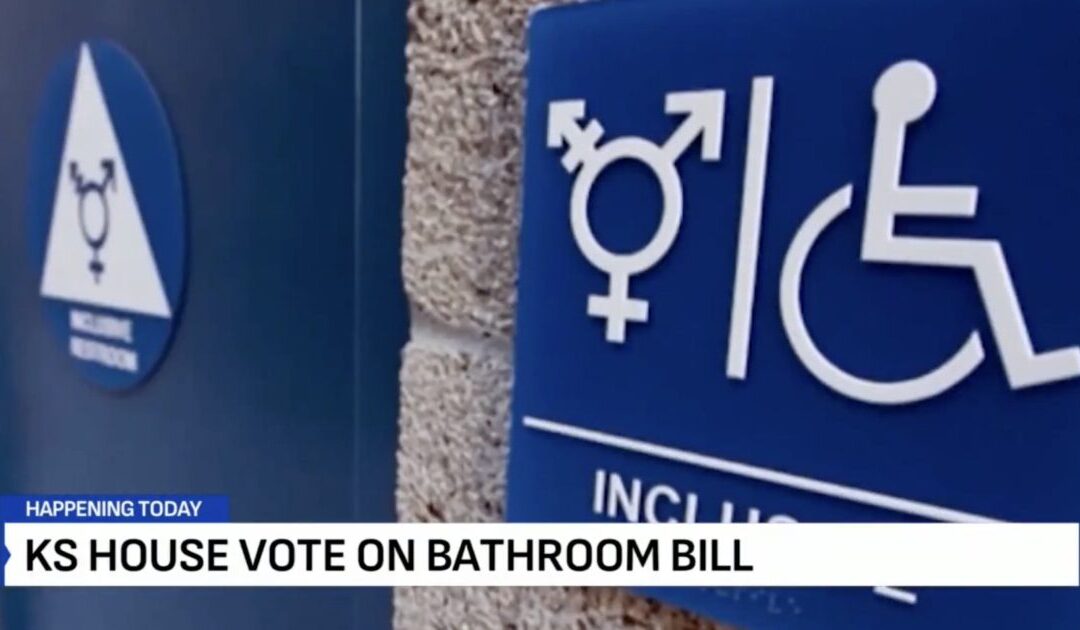 Kansas GOP OVERRIDES Dem Gov. Laura Kelly’s Veto — Enacts Law that BANS MEN from WOMEN’S Restrooms, Defines Sex at Birth, Mandates Accurate Male/Female IDs