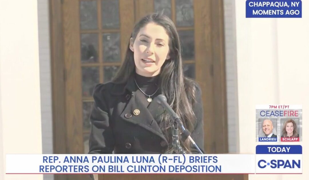 Rep. Luna Believes Jeffrey Epstein Was Running an Intelligence-Gathering ‘Honey Pot’ Operation Based on New Testimony