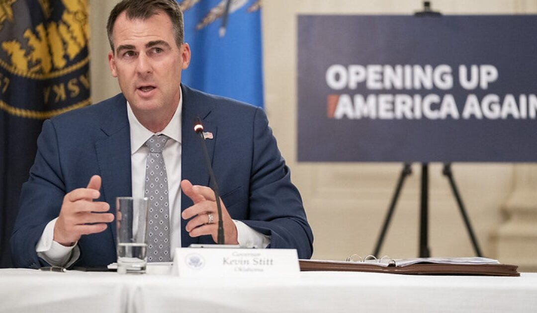 Oklahoma Gov. Kevin Stitt Appoints Oil & Gas Executive Who Reportedly Donated to Adam Kinzinger to Fill Mullin’s Senate Seat