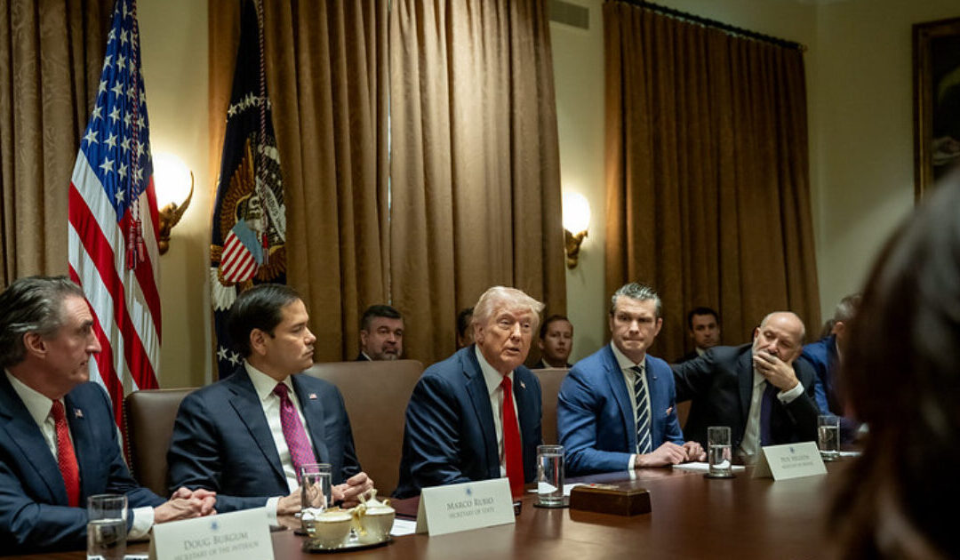 WATCH LIVE: President Trump Participates in a Cabinet Meeting as Shutdown Approaches Six Weeks and Trump Says Iran Deal is Imminent