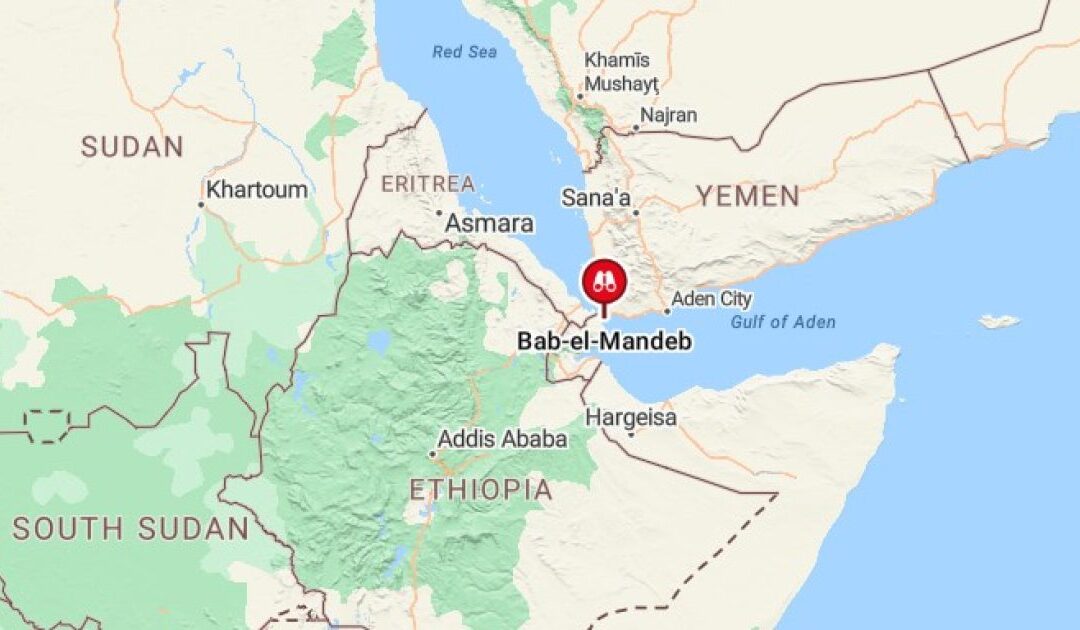 Iranian Proxy Group the Houthis from Yemen Say They May Close Bab El Mandeb Strait