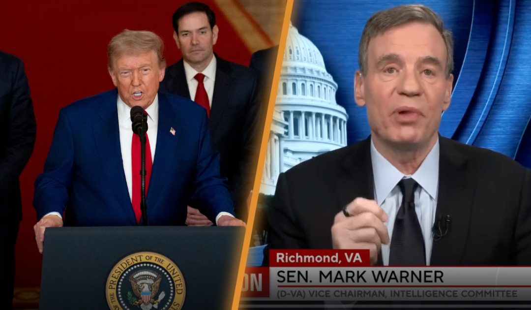 Sen. Mark Warner Blames ICE for Rise in Terror Incidents (VIDEO)
