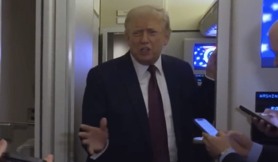 WATCH: “I Actually Think It’s Pretty Criminal” – Trump Says Leftwing Media “Could be in Serious Jeopardy” for Pushing Iranian Disinformation, Calls for Media Outlets to be “Brought Up on Charges for TREASON”