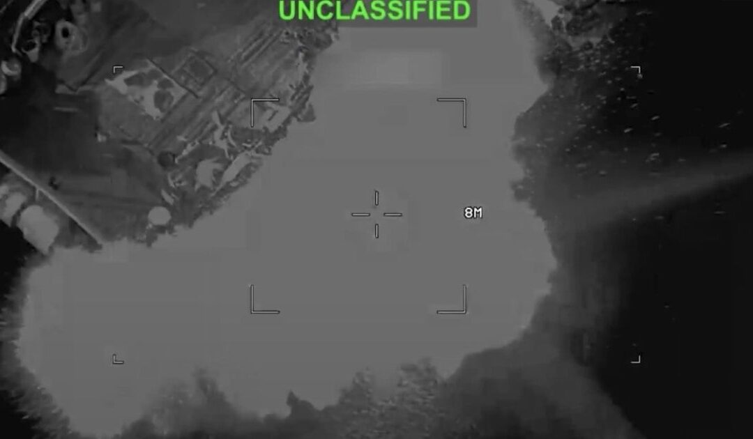 WATCH: US CENTCOM Releases Footage of Strikes Against Iran’s Navy in the Strait of Hormuz