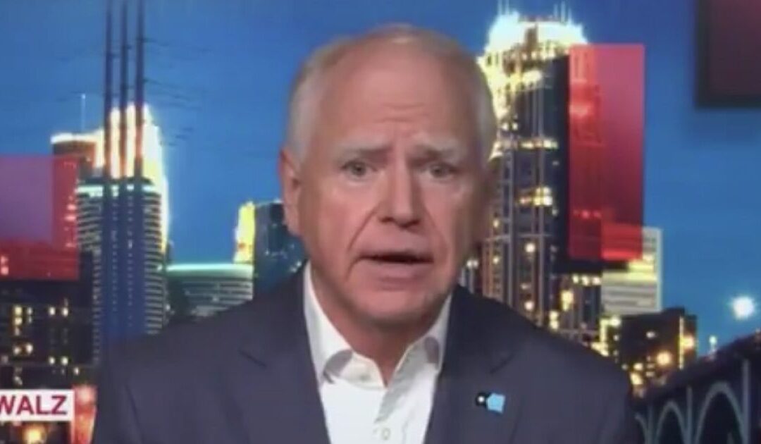 JUST IN: Minnesota Sues Trump Administration Over ICE-Involved Shootings – Walz Says He’s Building Case with Leftist Nonprofits and the UN (VIDEO)