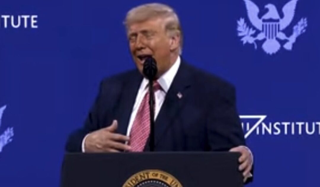 Before Taking Questions at Future Investment Initiative Summit, Trump Says “Ask Me Whatever You Want, You Can Talk Sex, Whatever the Hell You Want! I’m Here for You”