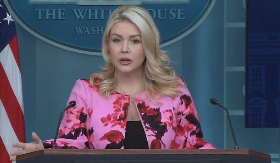WATCH: Press Sec Calls Slams Congress, Demands Senators Return from Vacation to Reopen Government – Says Trump will Host Easter Dinner for Senators if They Return