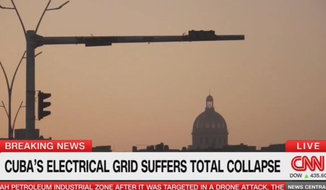 DEVELOPING: Cuba’s Electrical Grid Suffers Complete Collapse