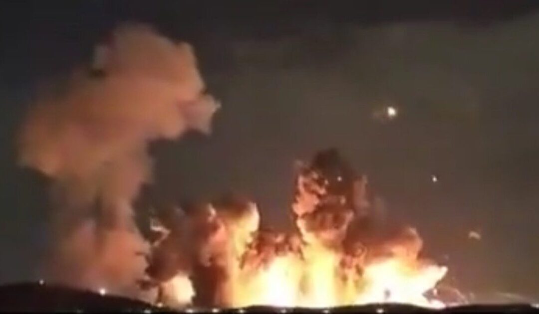 WATCH: President Trump Posts Video of Massive Airstrikes and Explosions on Iranian ICBM Base in Isfahan, Iran