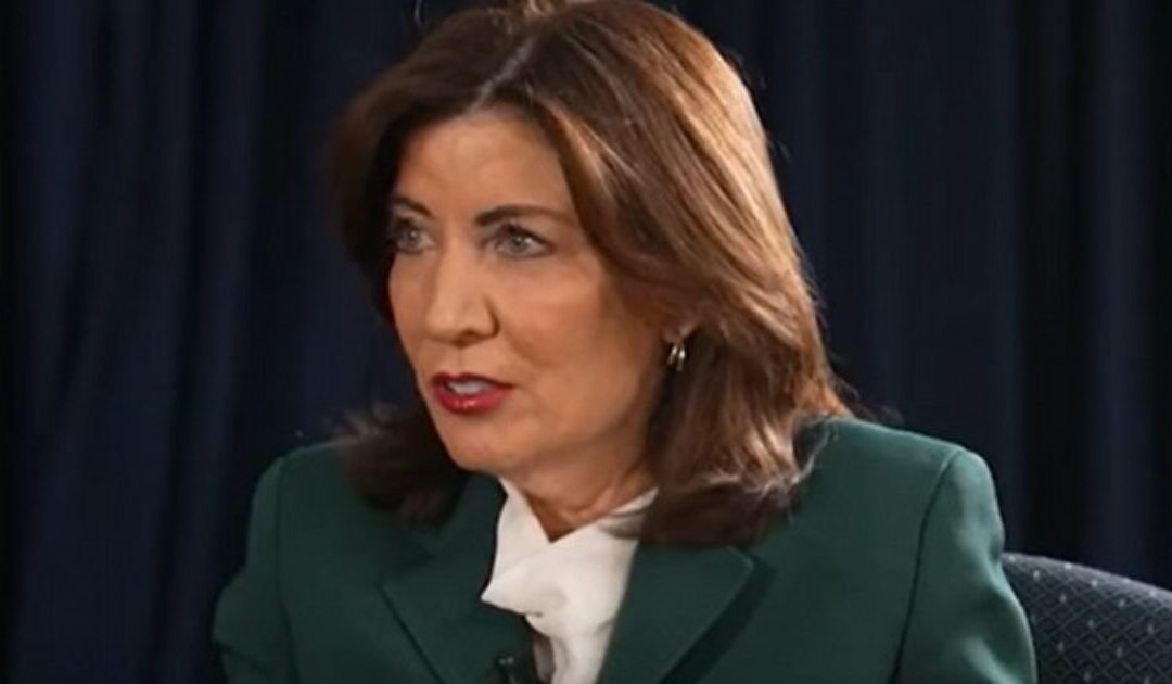 NY Governor Kathy Hochul Now Basically Begging Wealthy People Who Fled the State to Come Back and Help Fund Welfare Programs (VIDEO)