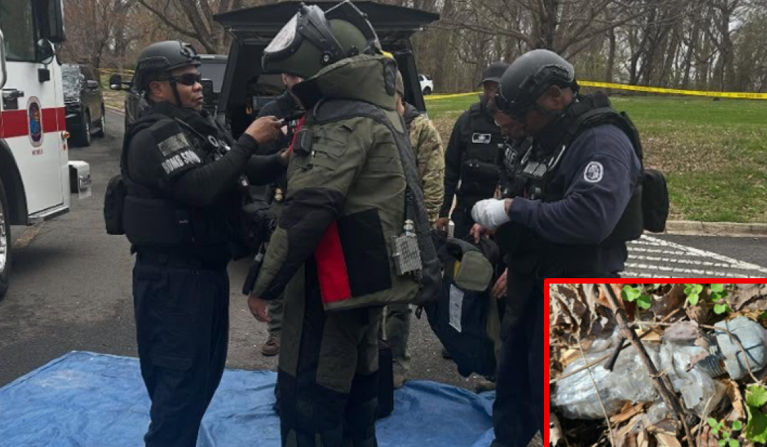 Over 5 Explosive Devices Discovered in Fort Washington Park in Maryland