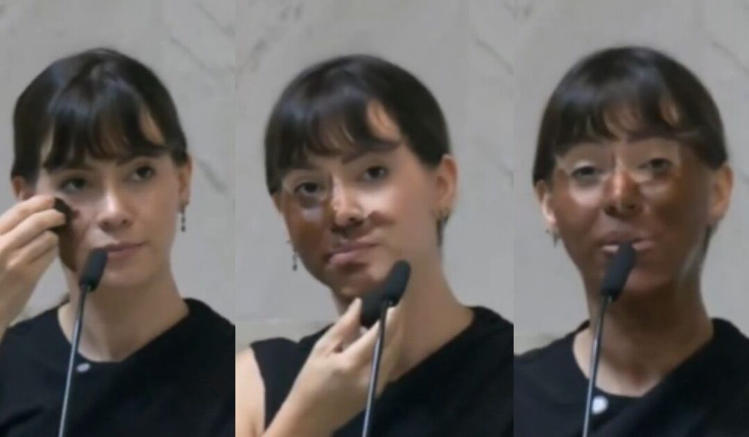 Brazilian Politician Fabiana Bolsonaro Wears Blackface in Explosive Viral Speech Protesting Transgender Ideology: ‘Painting My Face Black Doesn’t Make Me Black’ (VIDEO)