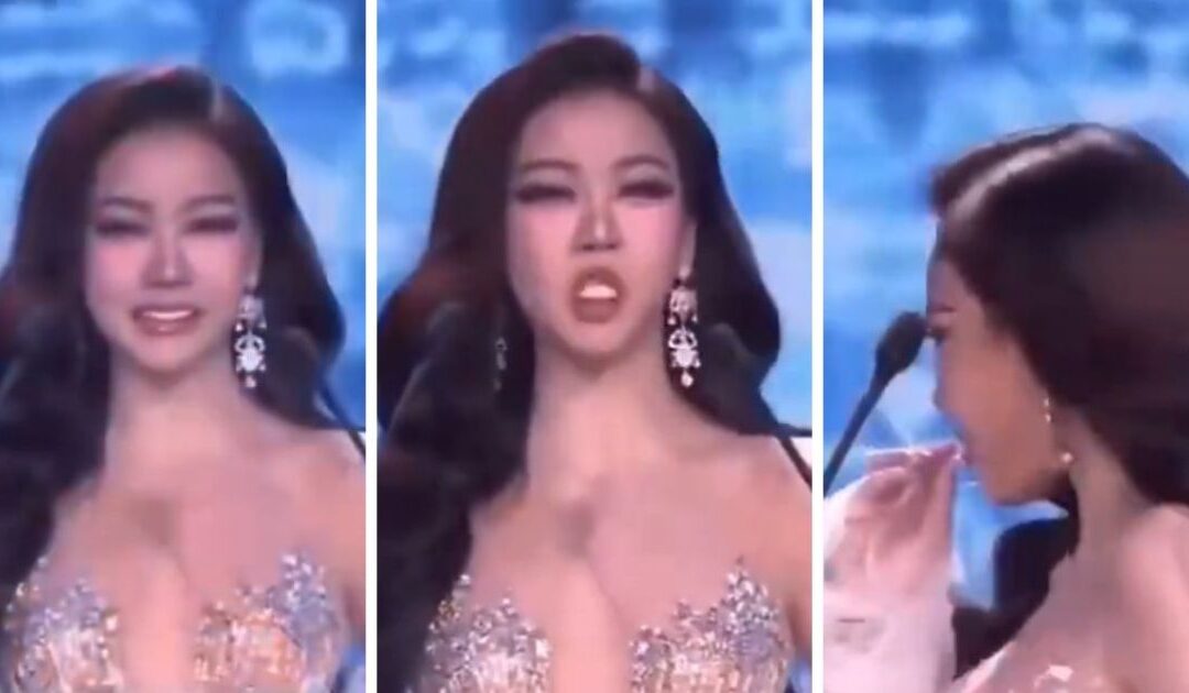 Viral Pageant Nightmare: Thai Teen Beauty Queen’s Fake Teeth Fall Out Mid-Speech During Live Broadcast (VIDEO)