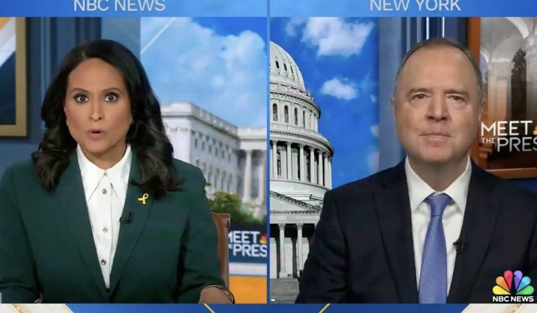 Even NBC Hack Kristen Welker Just CONFRONTED Sen. Adam Schiff on Live TV for Keeping DHS Shut Down Despite the Threat of TERROR Attacks