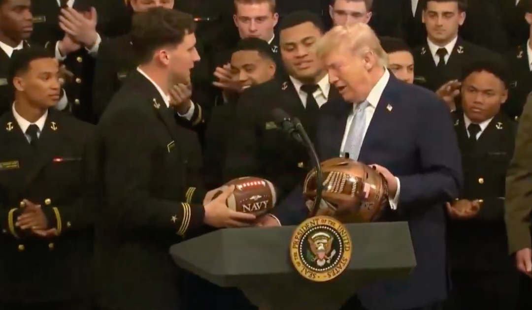 A Proud Moment for the Midshipmen: President Trump Presents Commander-in-Chief Trophy and Champions ‘America’s Game’ with Historic Executive Order