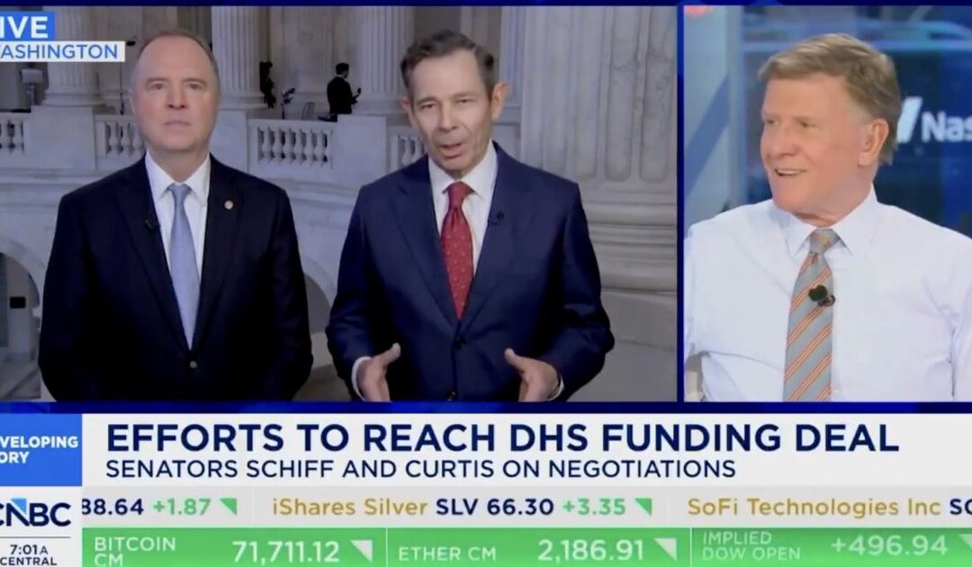 Sen. John Curtis STUNS CNBC Host Joe Kernen After Echoing Radical Amnesty Talking Points While Side-By-Side With Adam Schiff: ‘I Thought I’d Be Arguing with You, Not Senator Curtis’