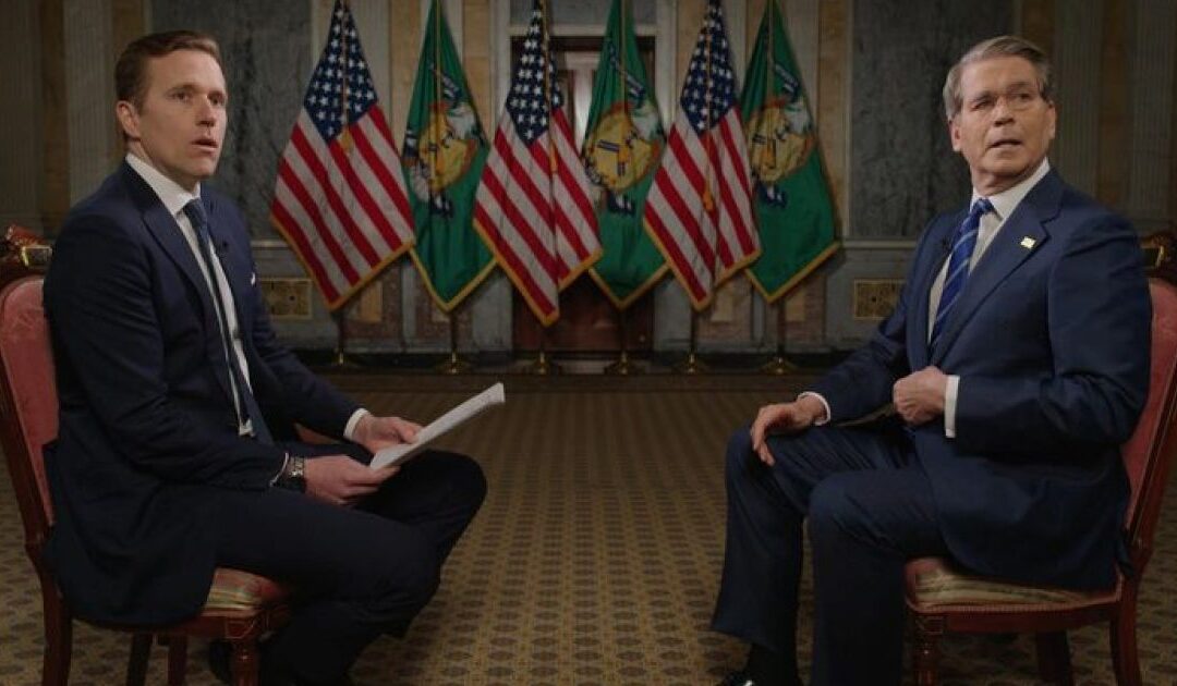 DRAMATIC MOMENT: Treasury Secretary Scott Bessent Pulled From Live TV Interview for Urgent White House Situation Room Meeting