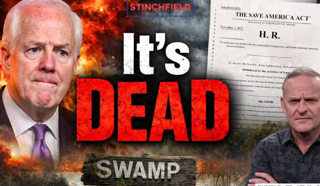 The Save America Act is Dead… John Cornyn Proves it in One Slip Up that Says it All (VIDEO)