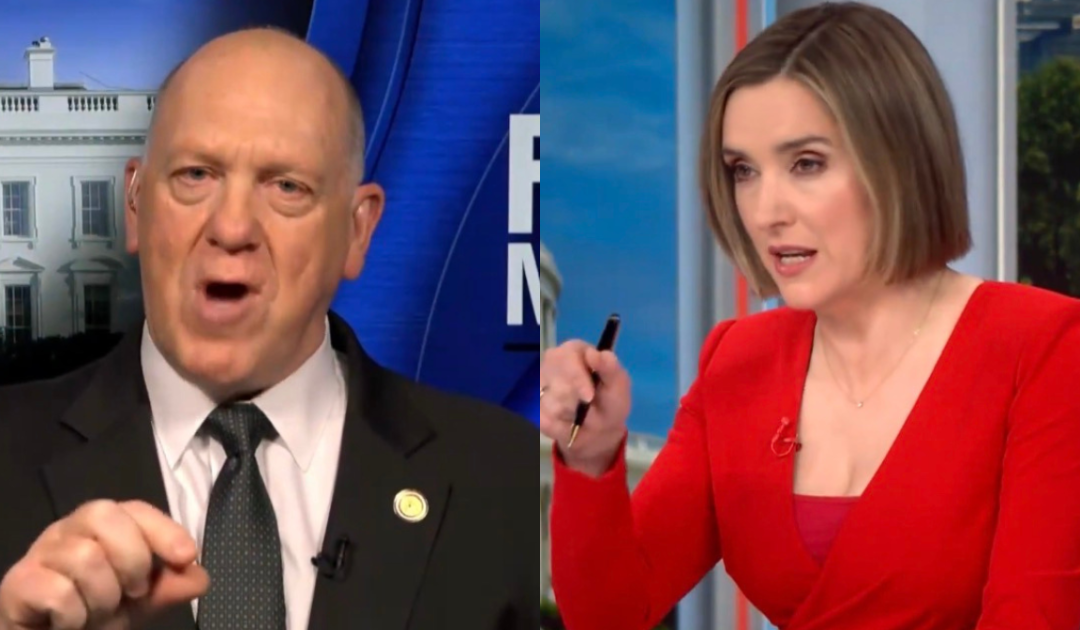 WATCH: Tom Homan NUKES Margaret Brennan After She Blames Republicans for DHS Shutdown