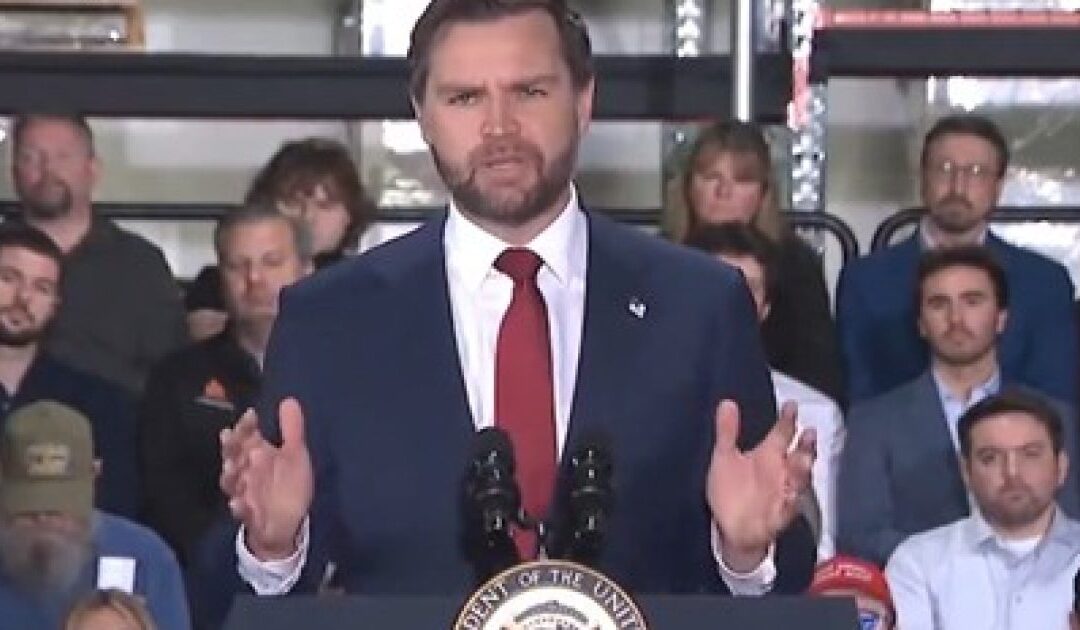 Crowd Goes Wild After Hearing VP JD Vance’s Reply to Reporter Asking About President Trump Supposedly Trying to ‘Nationalize Elections’ (VIDEO)