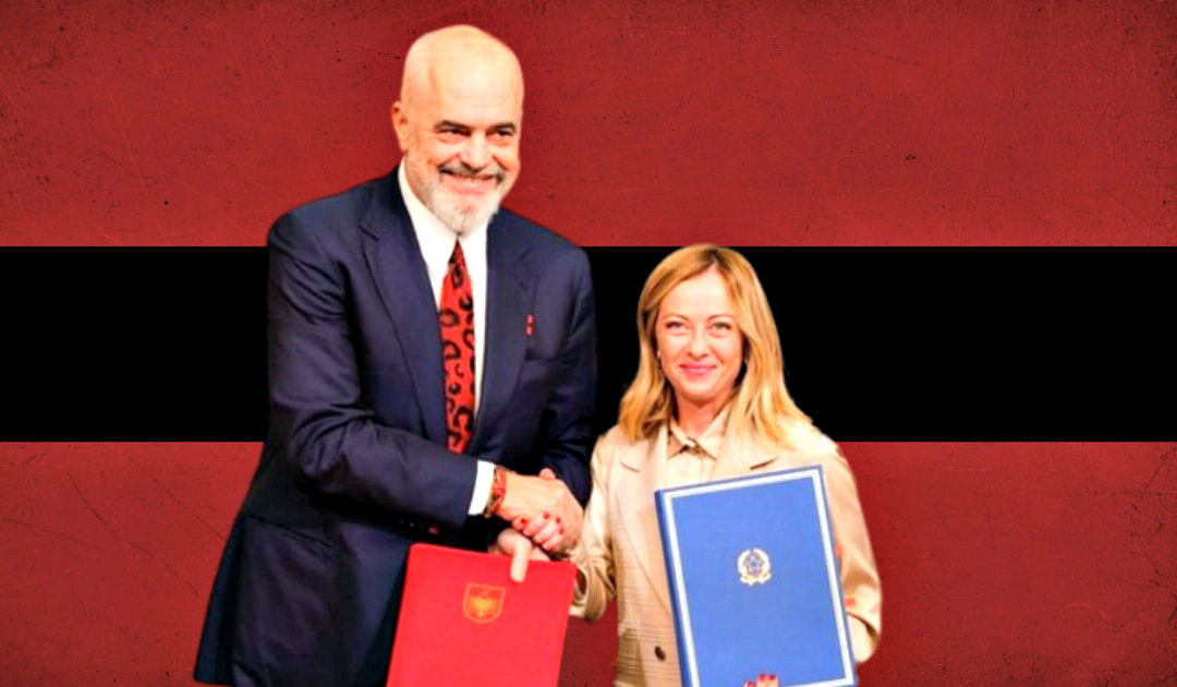 A WIN AGAINST MASS MIGRATION: Italian Plans to Send Failed ‘Asylum Seekers’ to Albanian Camps Get Green Light by EU Court Adviser