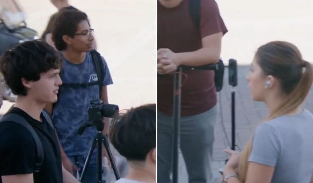 Watch: Student Calmly Dismantles Two Abortion Supporters’ Entire Argument with One Simple Question