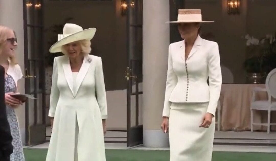 First Lady Melania Trump Reinforces the Importance of Technology and Education with Her Majesty Queen Camilla