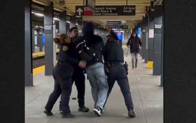 Watch: Video with Overweight Female NYPD Officer Trying to Help Restrain Punk Shows Exactly Why Mamdani’s NYC Is Doomed